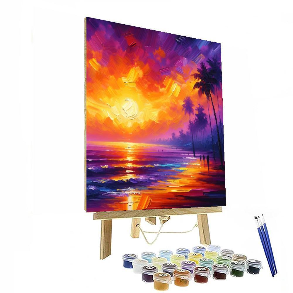 Sunset Serenade Wall Display Paint By Color
