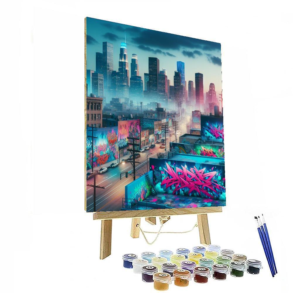 Urban Graffiti Wonderland Numbered Painting Kits