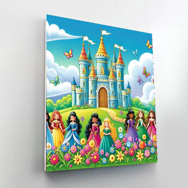Royal Fairytale Paint By Numbers Art