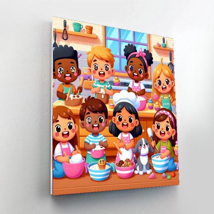 Baking Buddies Numbered Painting Kits