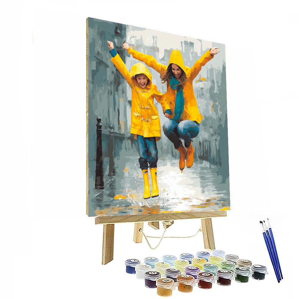 Frolic In The Rain Paint By Numbers Kits