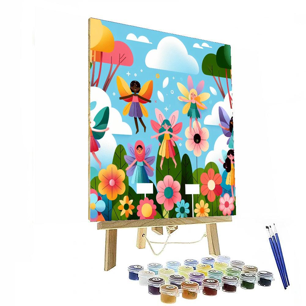 Funky Fairy Adventure Paint By Number
