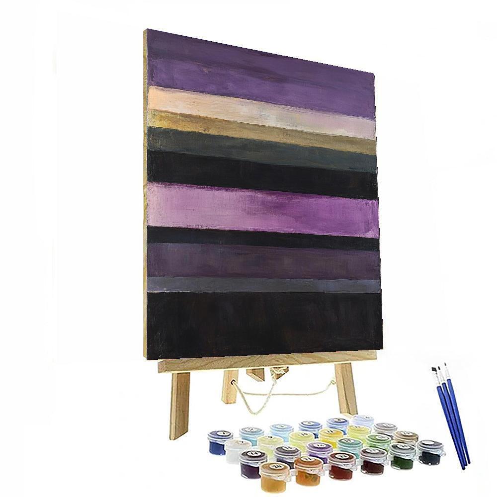 Mark Rothko Inspired Mystic Fields  Numbered Painting Kits