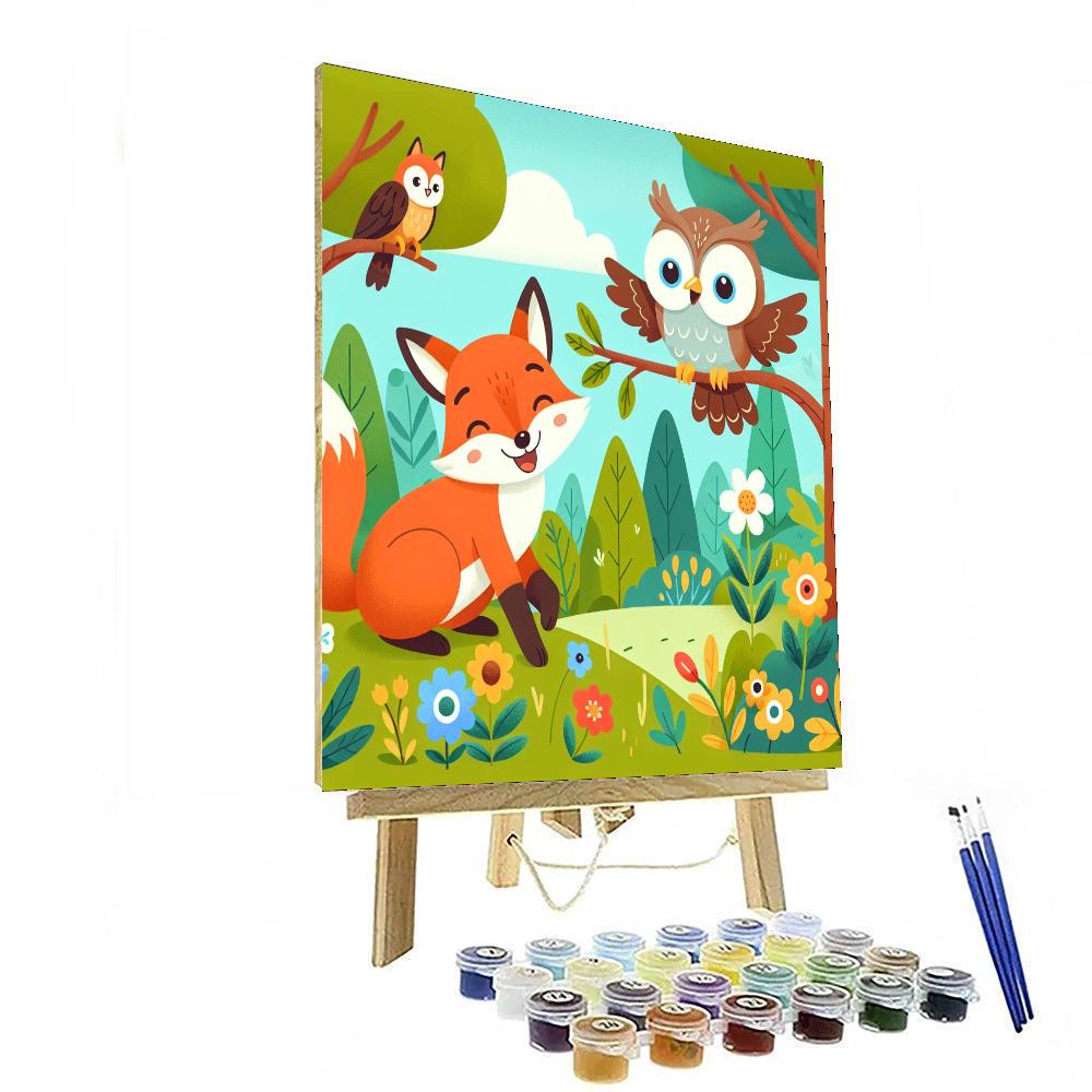 Forest Adventures Paint By Numbers