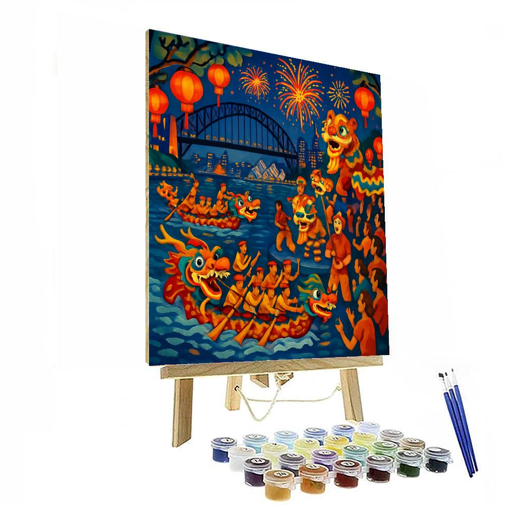 Lunar New Year Festival - Australia Paint By Number