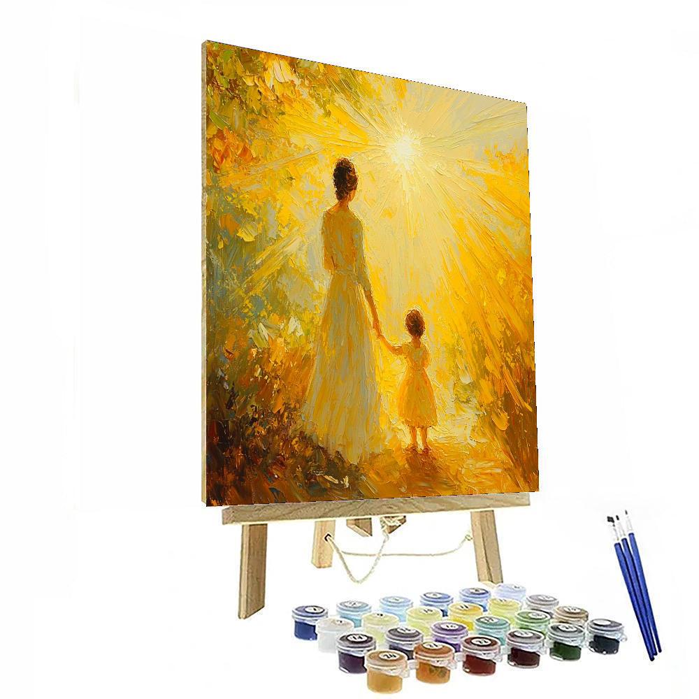 A Mother's Radiance Paint By Color