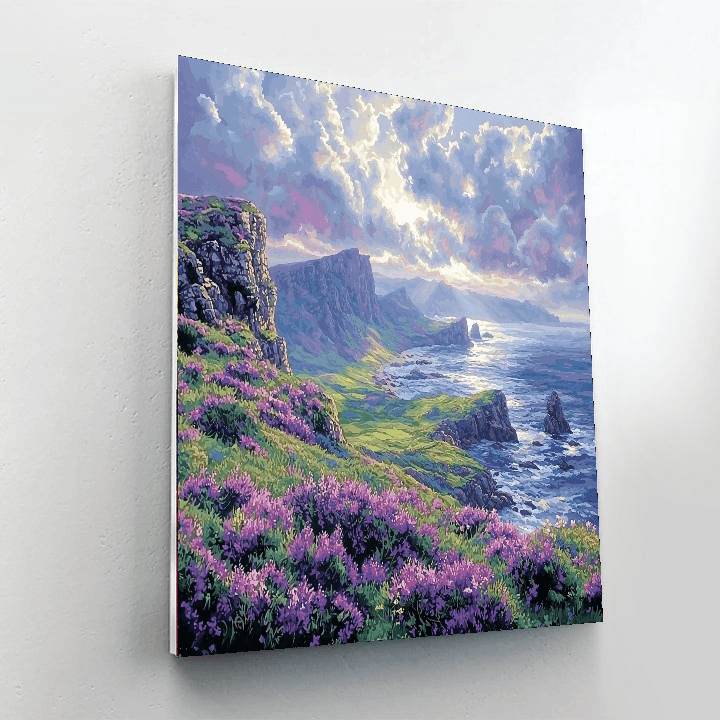 Skye Island Number Painting