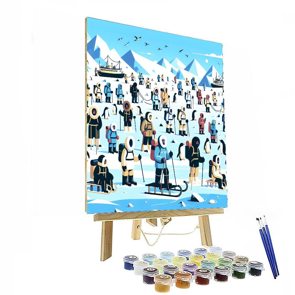 Arctic Expedition Journey Paint By Color