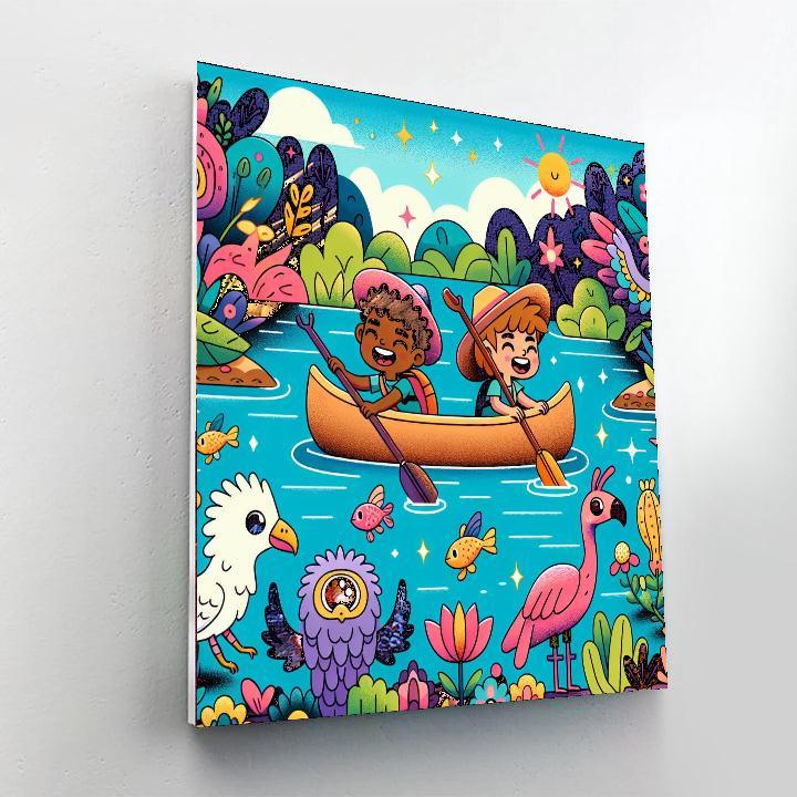 Exploring The Enchanted River Paint By Numbers Kits
