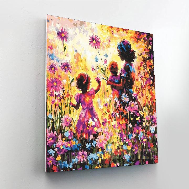 Mother's Garden Of Love Paint By Number