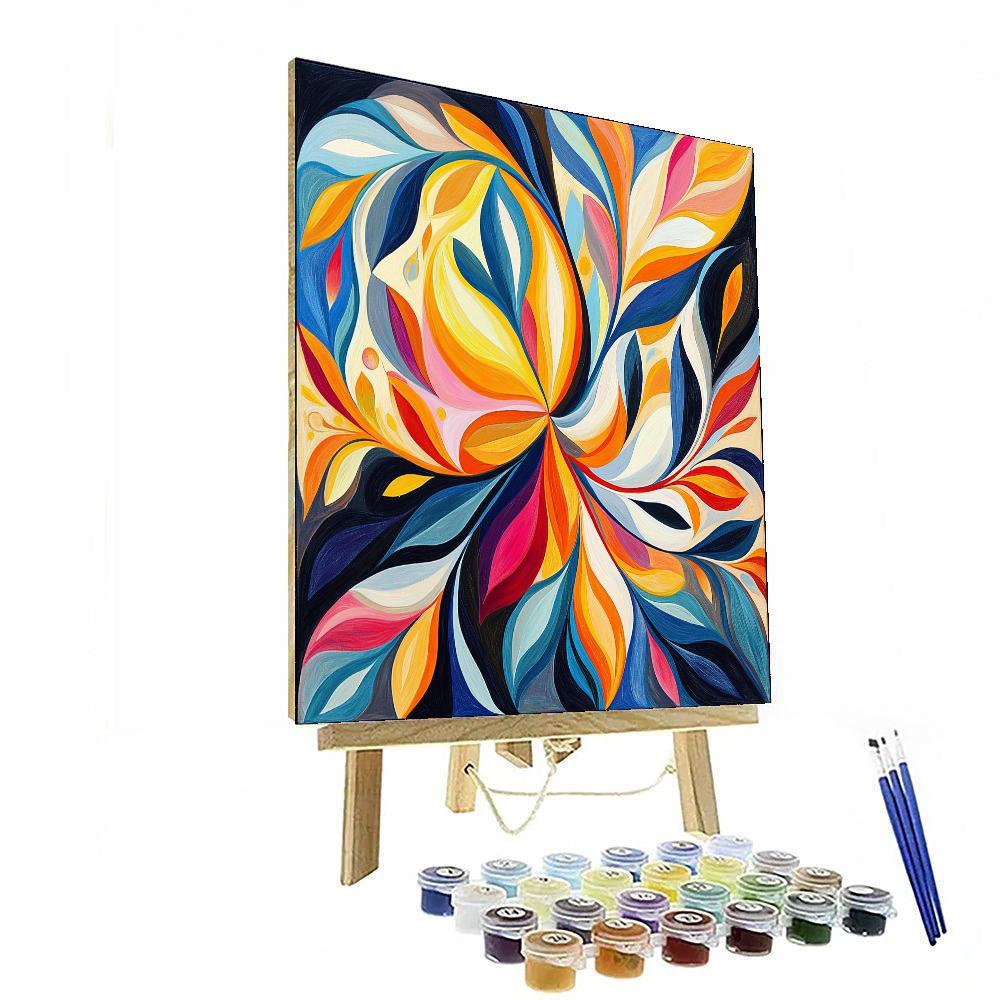 Paul Klee Inspired Colorful Dreams  Paint By Color