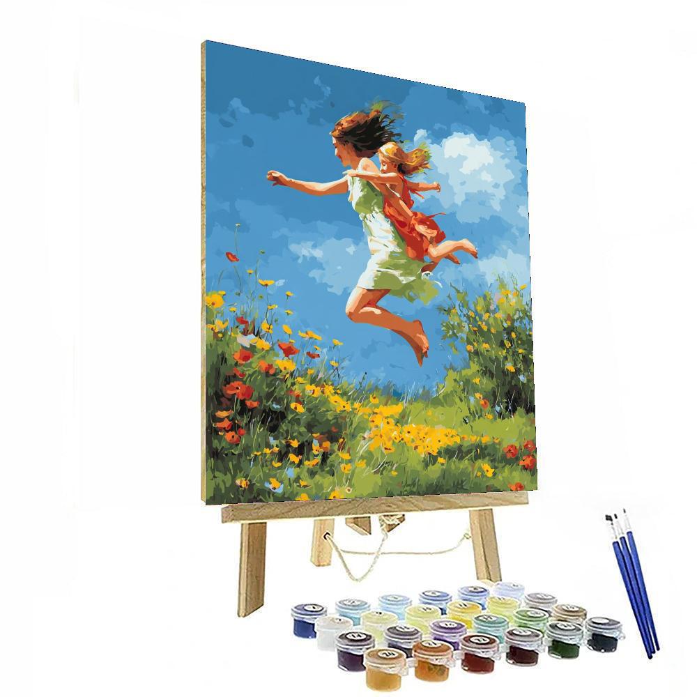 The Dance Of Life Number Painting