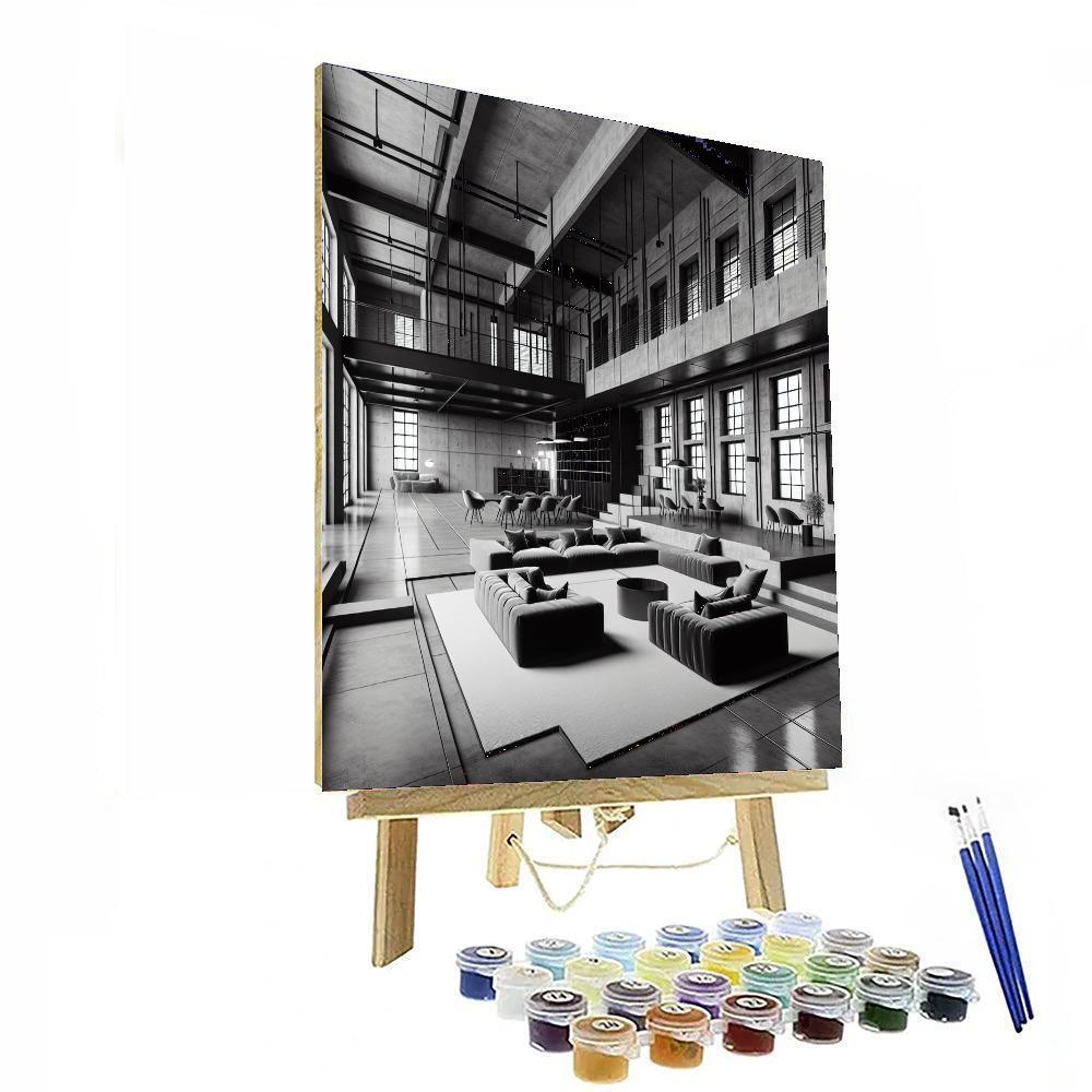 Modern Industrial Chic Paint By Number