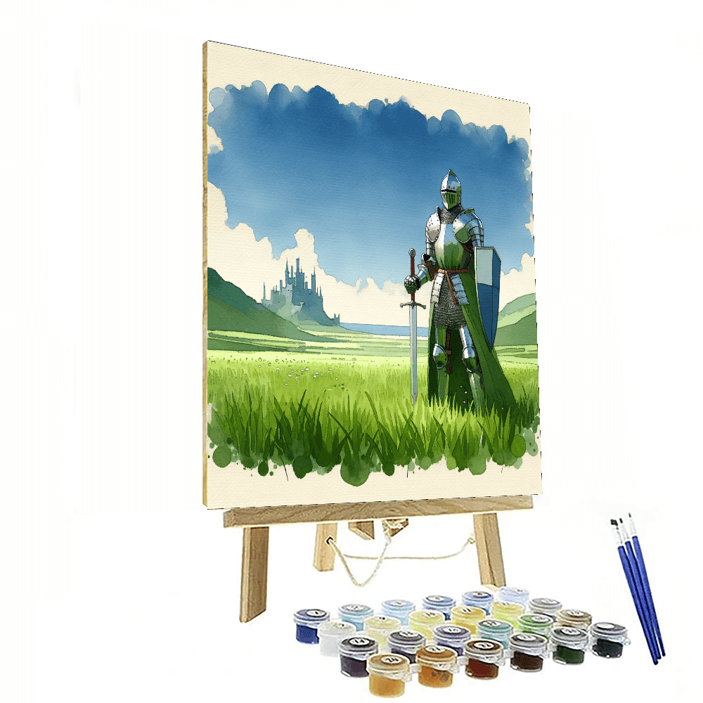 Noble Knight - DIY Painting By Numbers Kit