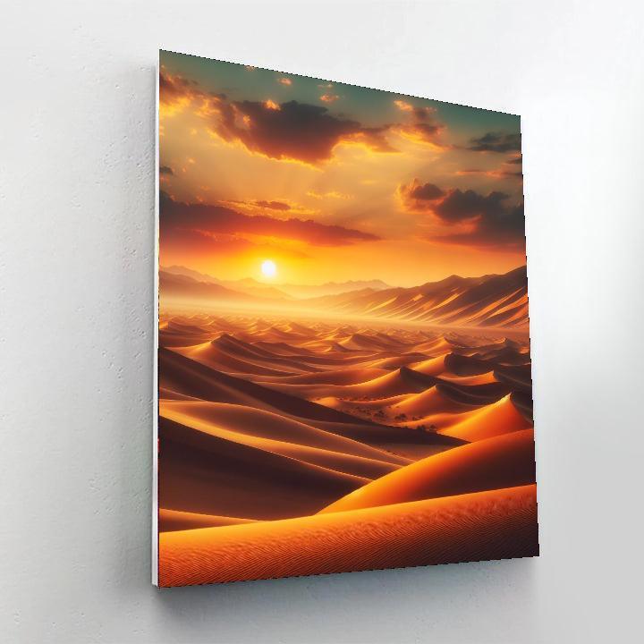 Majestic Desert Dunes Paint By Numbers