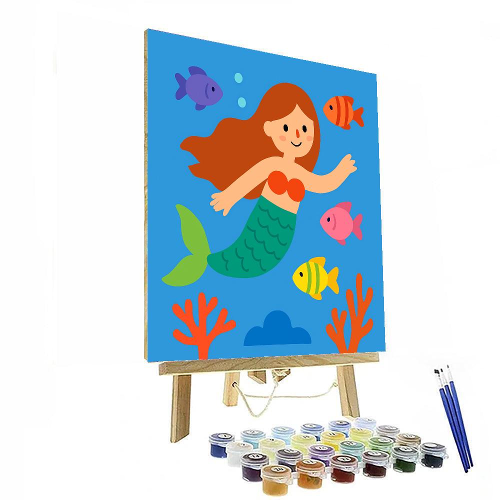 Mermaid Adventure Paint By Color