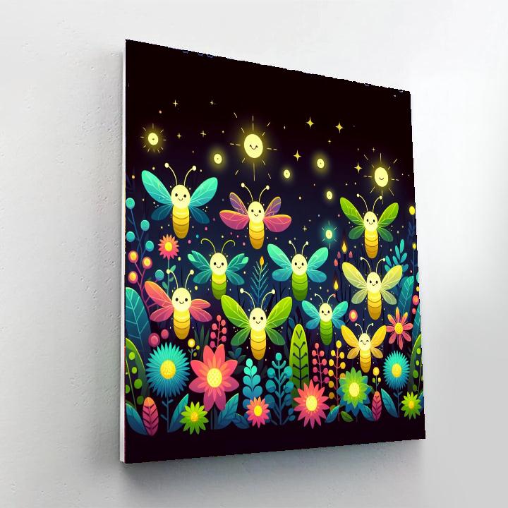 Fabulous Fireflies Paint By Numbers Kits
