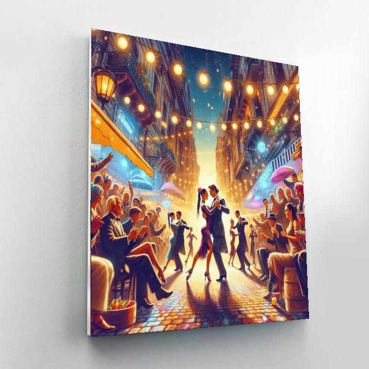 Buenos Aires Tango Festival - Argentina Paint By Numbers Art