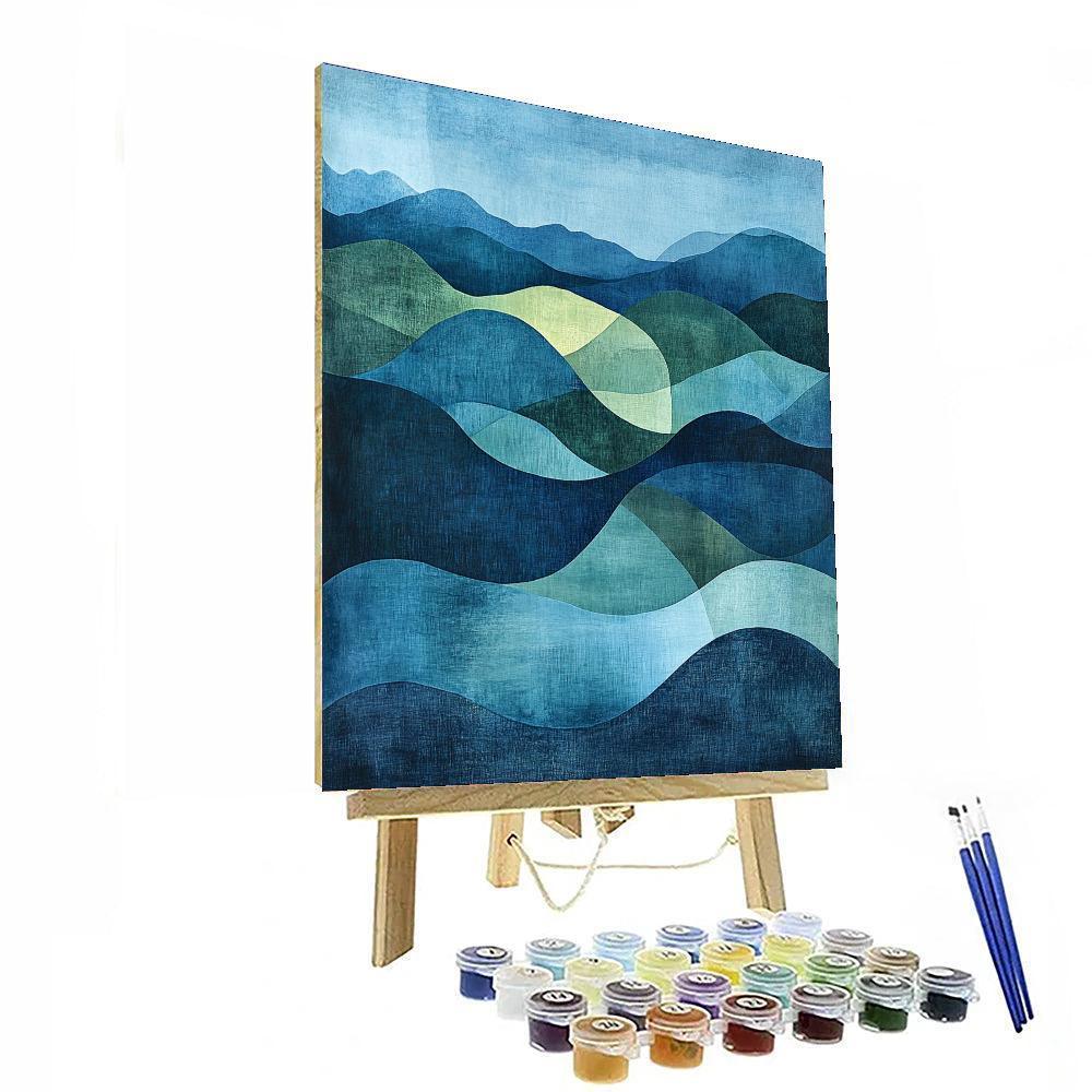 Max Ernst Inspired Mystical Horizons  Painting By Numbers Kit