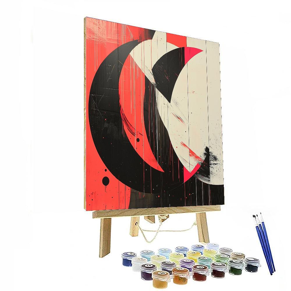 Banksy Inspired The Inverted Lens  Numbered Painting Kits