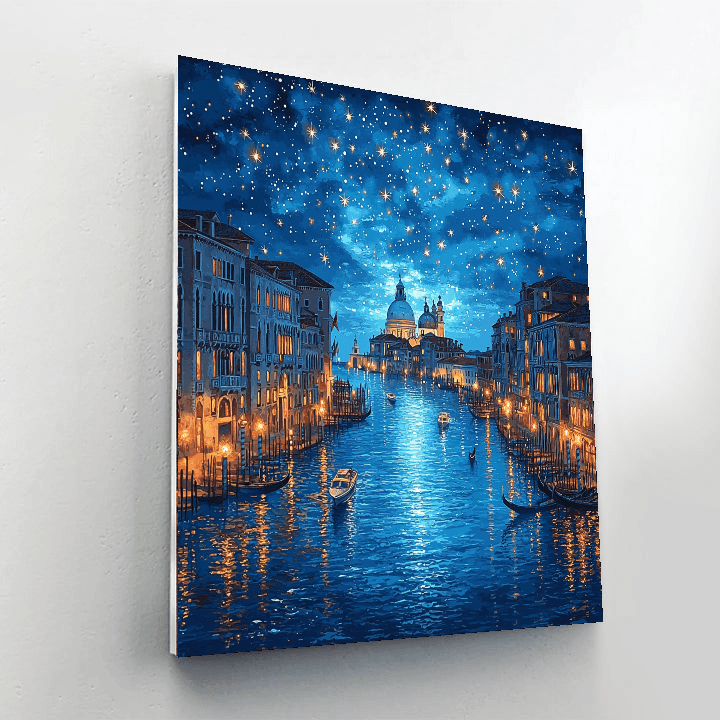 Canaletto Inspired Venetian Nights  Paint By Numbers