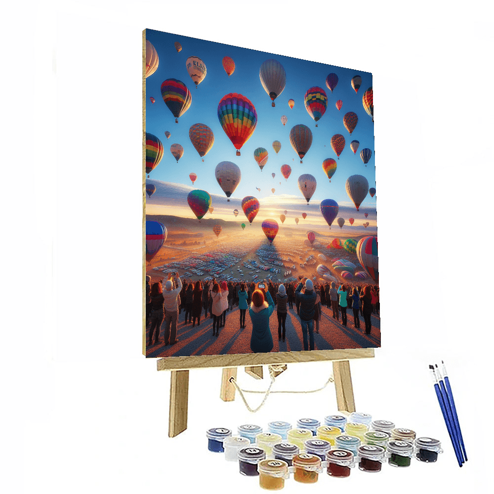 Balloon Fiesta - Albuquerque Painting Number Kit