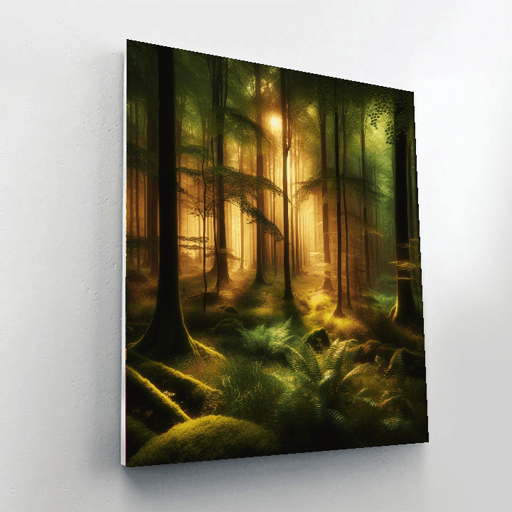 Dreamy Forest Enchantment Painting By Numbers Kit