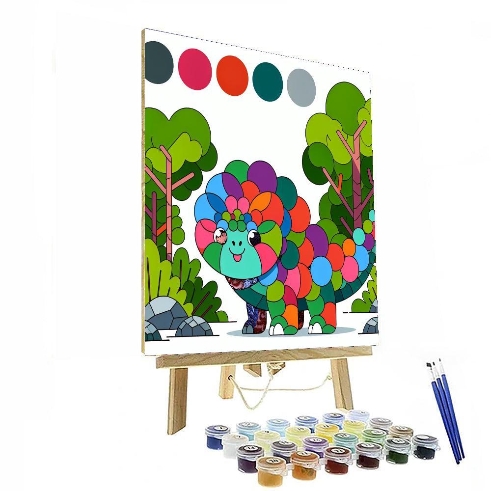 Dinosaur Explorer's Quest Numbered Painting Kits