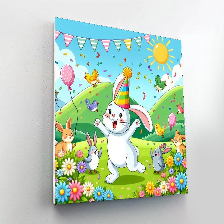Charming Flower Festival DIY Paint By Numbers