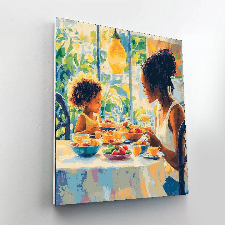Morning Moments DIY Paint By Numbers