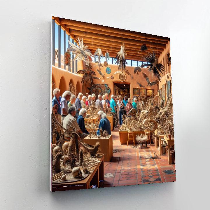 Feather And Bone Art Festival - Usa Paint By Numbers