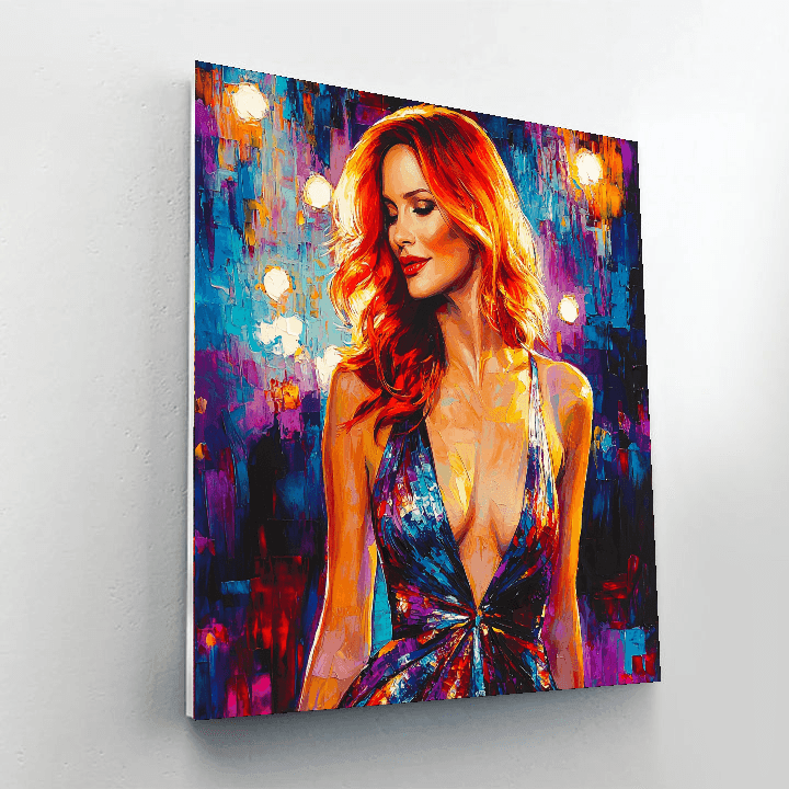 Jessica Chastain: The Light In The Darkness Paint By Numbers Kits