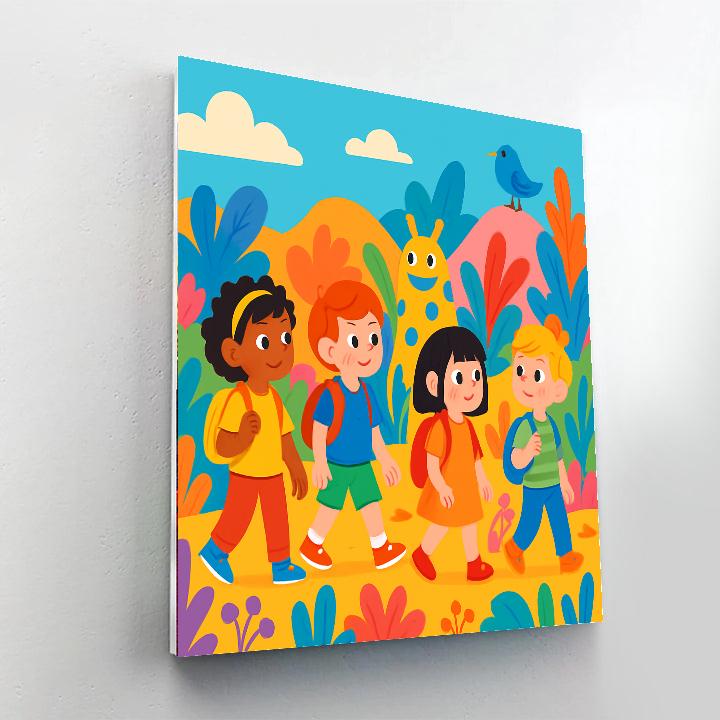 Whimsical Wonderland Journey Paint By Number