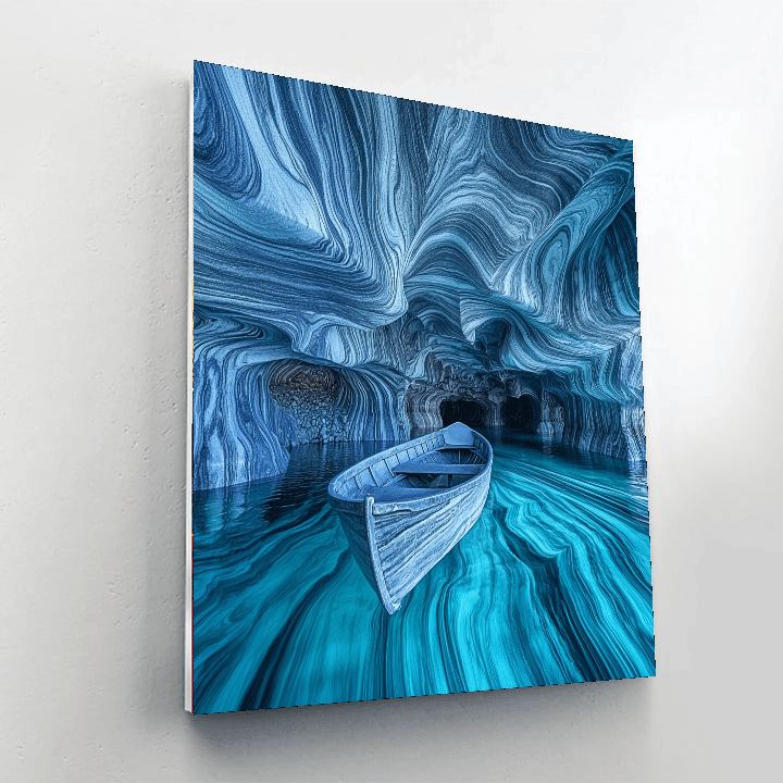 Marble Caves - Chile Chico DIY Paint By Numbers