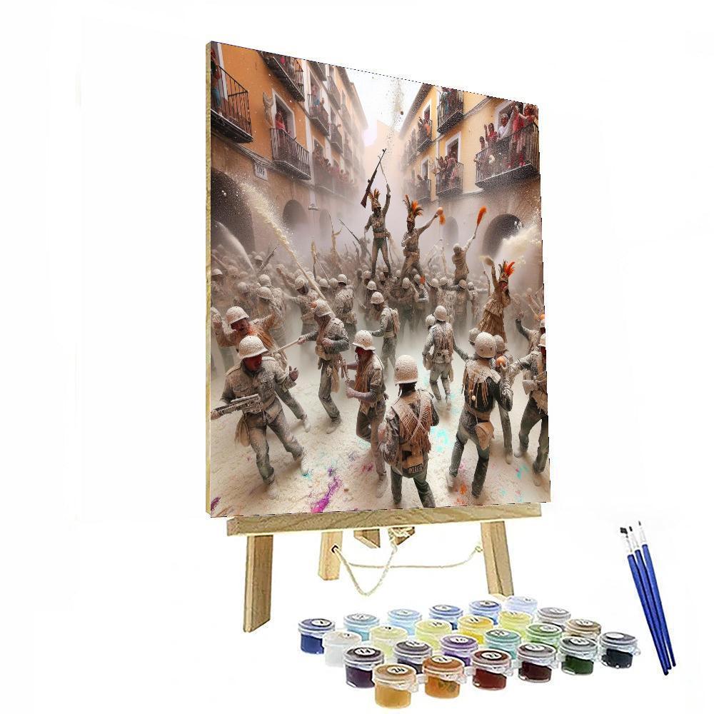 Els Enfarinats - Spain Paint By Numbers Art