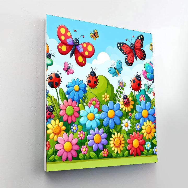 Garden Critters Playtime Painting By Numbers Kit