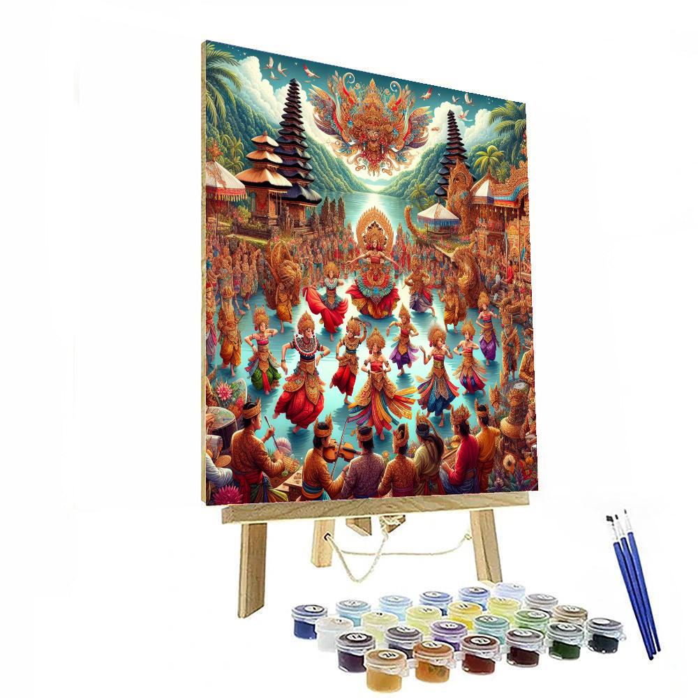 Bali Arts Festival - Bali Paint By Numbers Kits
