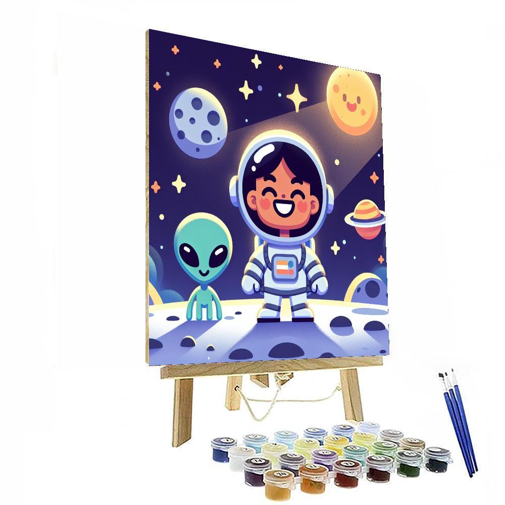 Astronaut Adventure Mission Paint By Numbers Kits