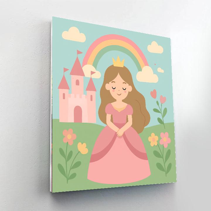 Fairytale Princess Painting By Numbers Kit