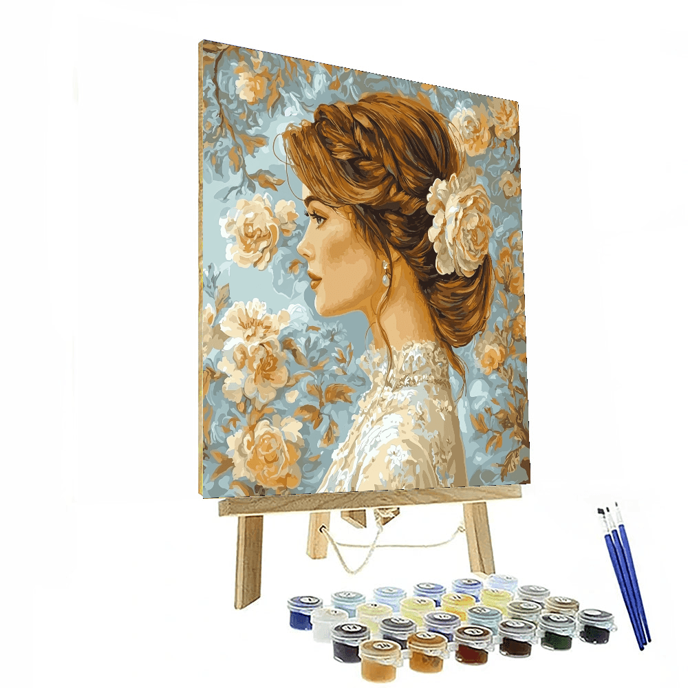 John Singer Sargent Inspired Vintage Allure  Paint By Numbers