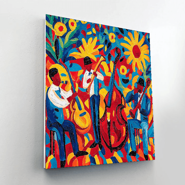 Henri Matisse Inspired Jazz In Colors  Paint By Numbers Kits