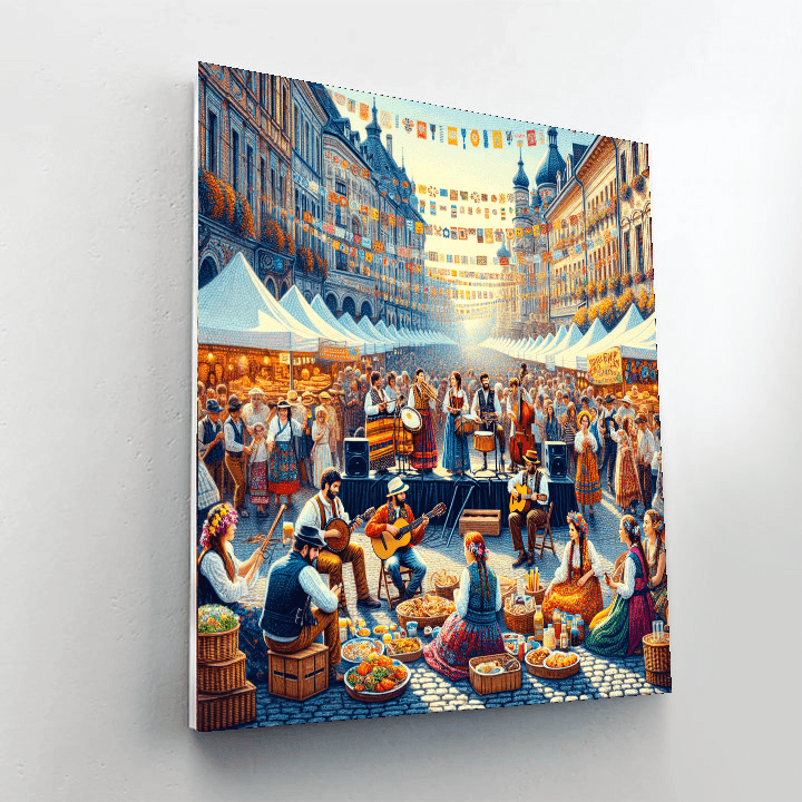 Norrköping Festival Painting By Numbers Kit