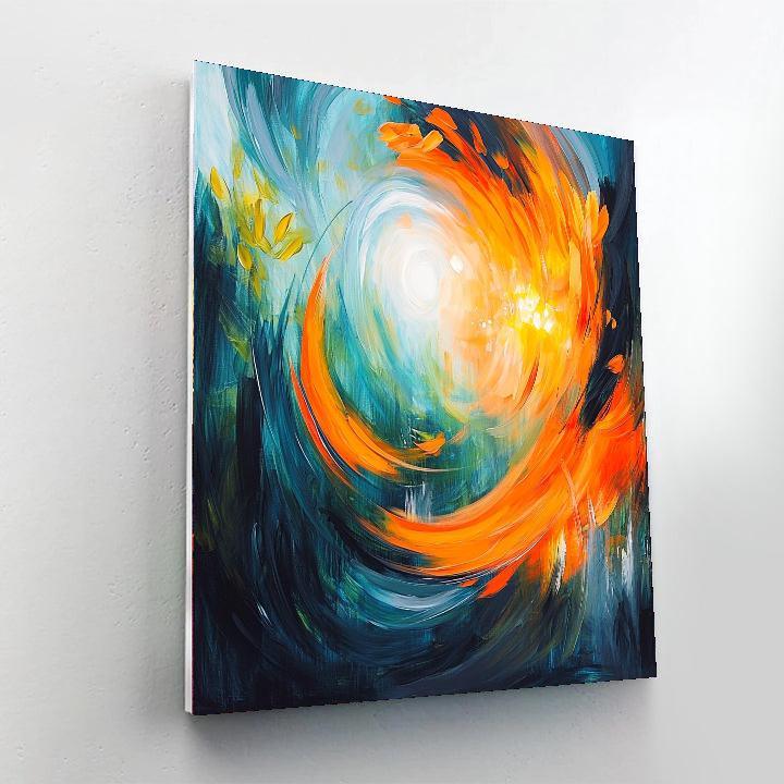 Caravaggio Inspired Luminescent Dreams  Numbered Painting Kits