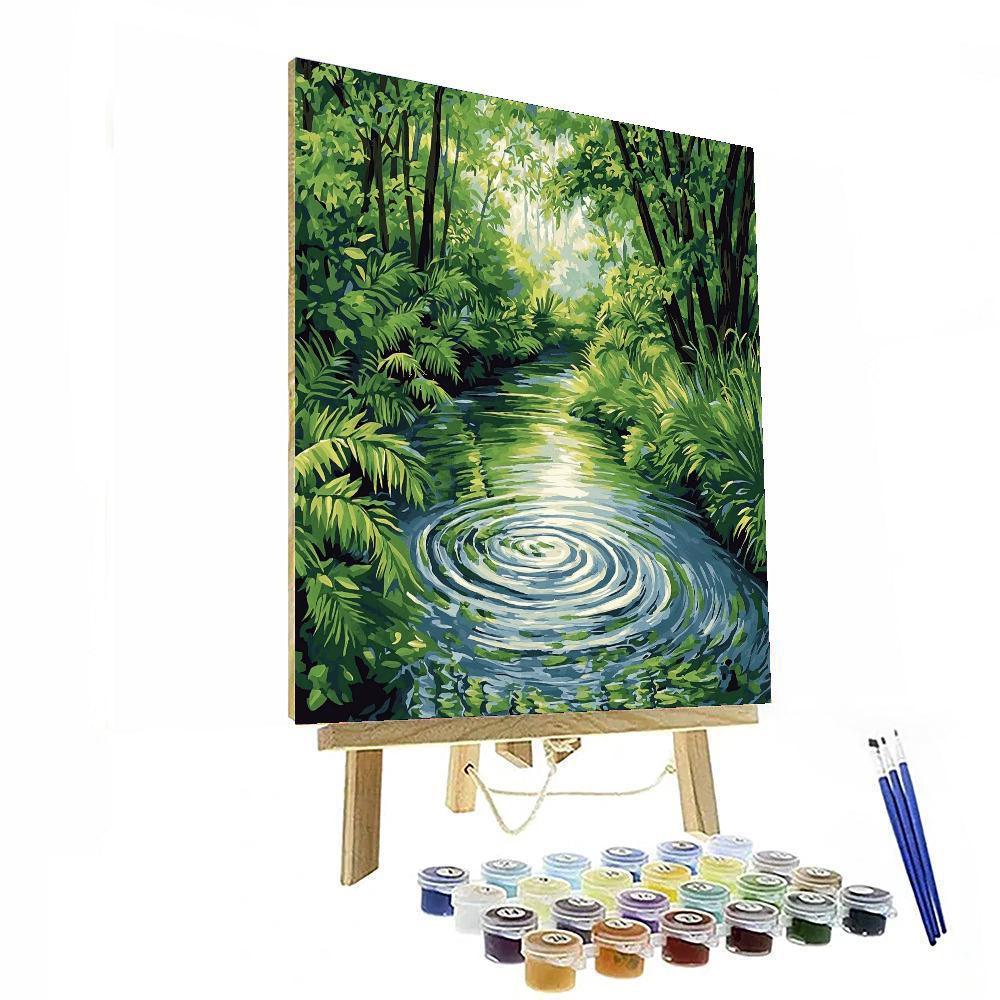 Michelangelo Inspired Serene Tranquility  Painting By Numbers Kit