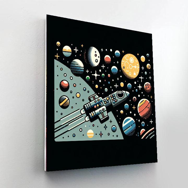 Deep Space Adventure Paint By Number