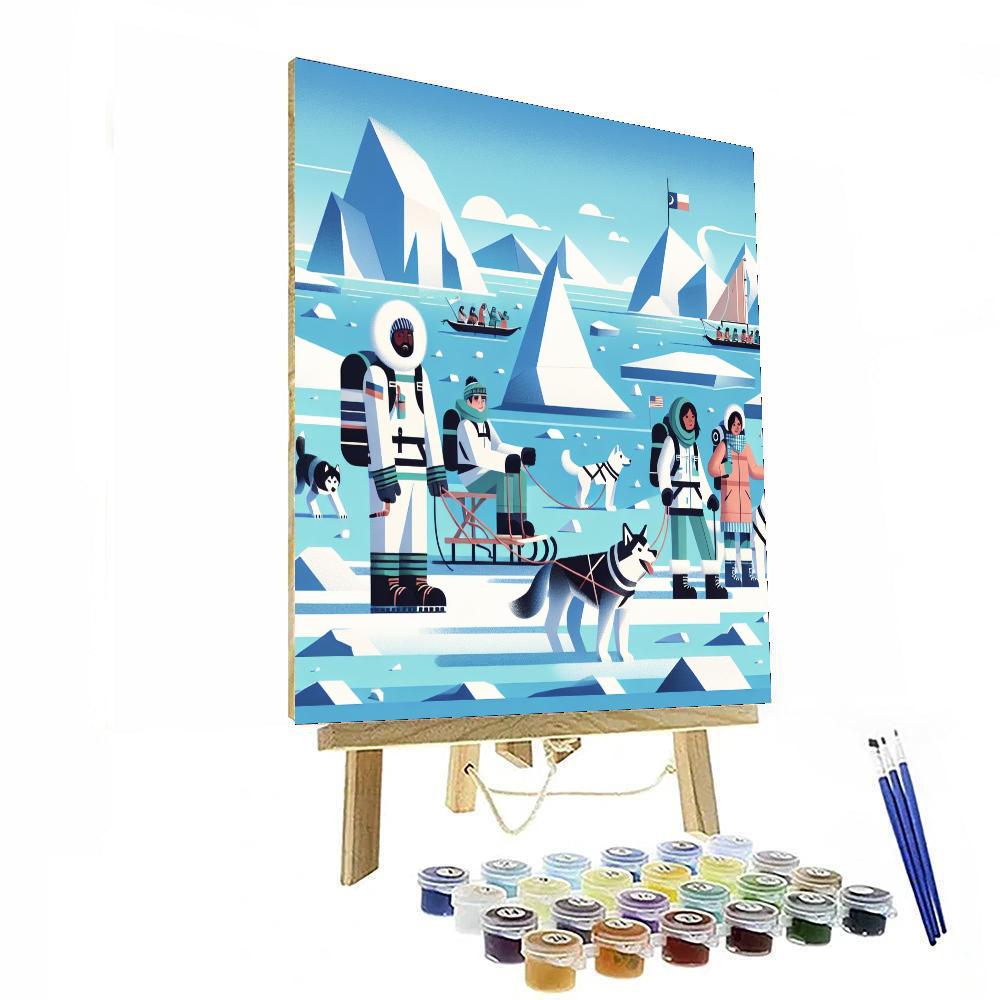 Arctic Wonders Adventure Painting Number Kit