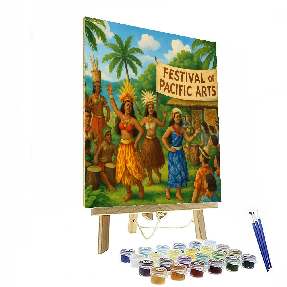 Festival Of Pacific Arts - Varies Numbered Painting Kits