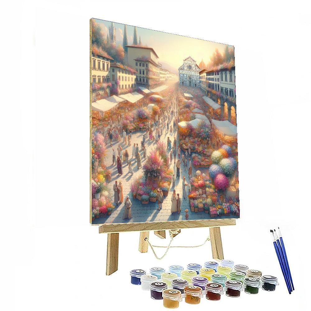 Florence Flower Festival Paint By Numbers Art