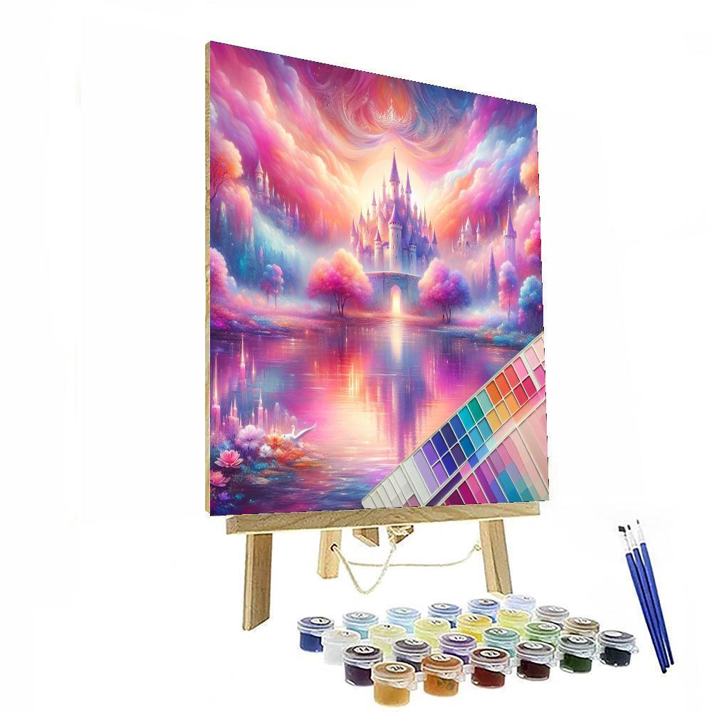 Sleeping Beauty's Dreamscape DIY Paint By Numbers