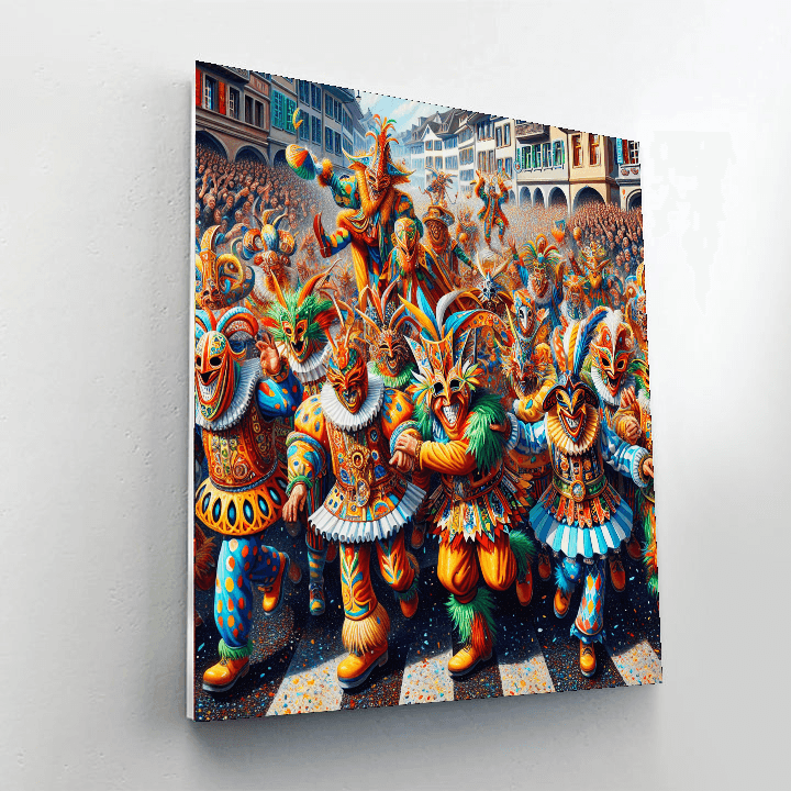 Fasnacht Festival Paint By Color